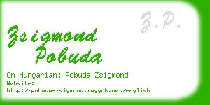 zsigmond pobuda business card